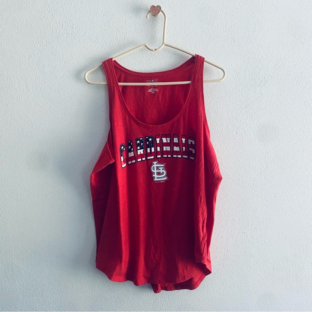Genuine Merchandise St. Louis Cardinals red tank top